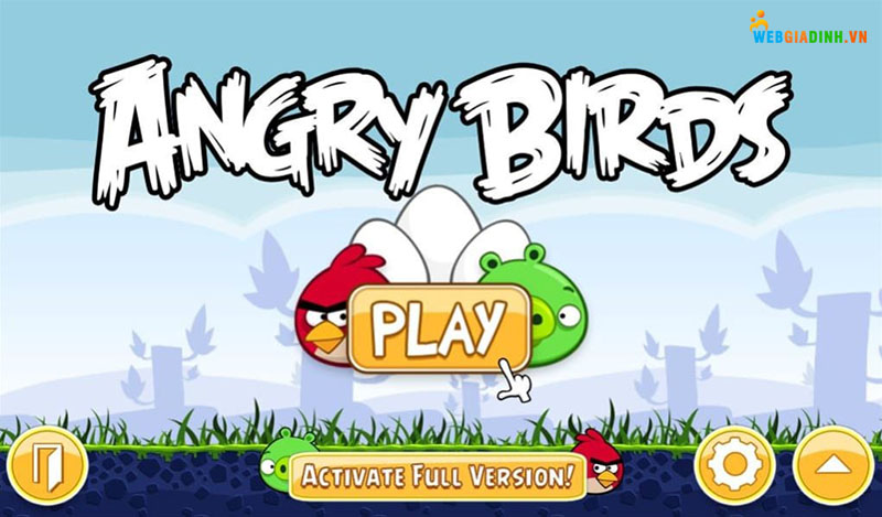 angry birds game giải trí
