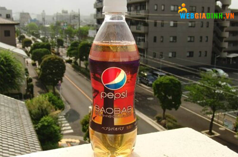 nước giải khát có gas Pepsi Baobab