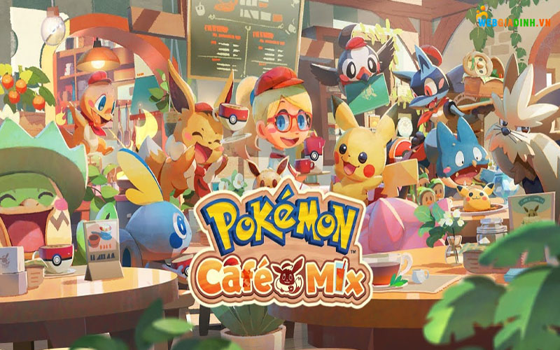 Pokemon cafe mix - Game hay trên điện thoại