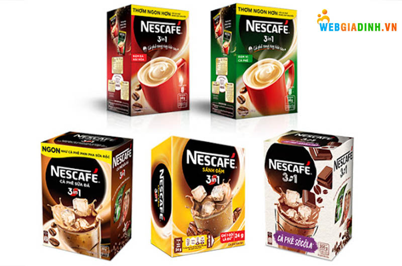 thương hiệu cà phê nổi tiếng NESCAFÉ