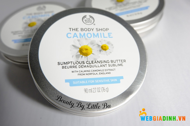 Sáp tẩy trang The Body Shop Camomile Sumptuous Cleansing Butter