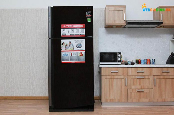Tủ lạnh Sharp SJ-XP435PG-BK