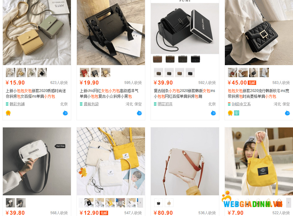 Túi xách ở Taobao!