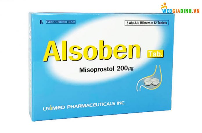 thuốc Alosoben Misoprostol