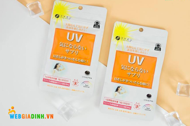 Viên uống chống nắng UV Fine Japan
